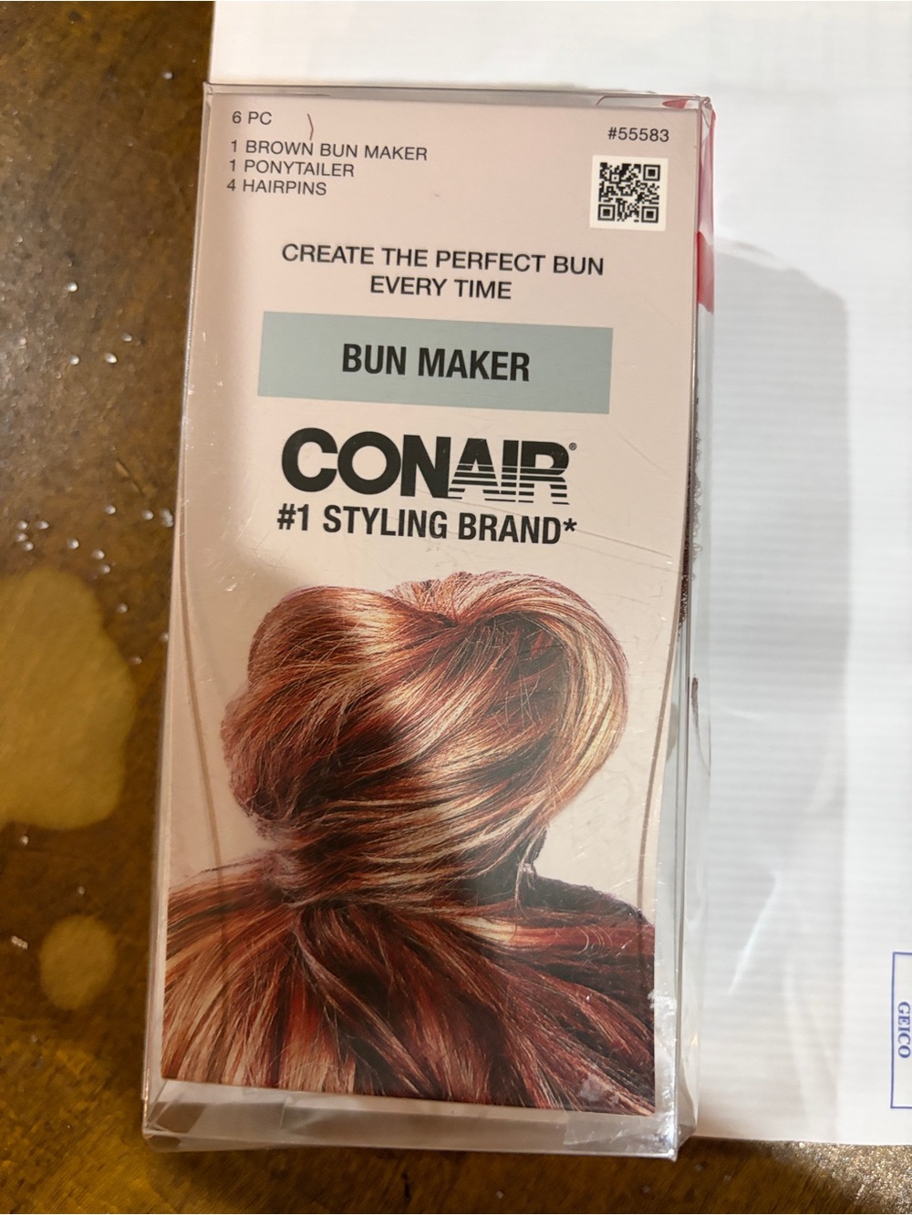 Conair Brown Bun Maker Hair Accessory